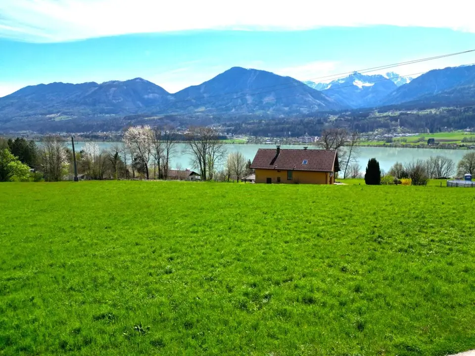 Traumhaftes Grundstück mit Drau und Karawankenblick in der Gemeinde Ludmannsdorf – Bild 2