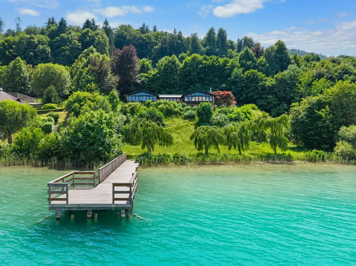 Rarität am Wörthersee – Exklusive Liegenschaft direkt am Wasser in Bestlage – Bild 1