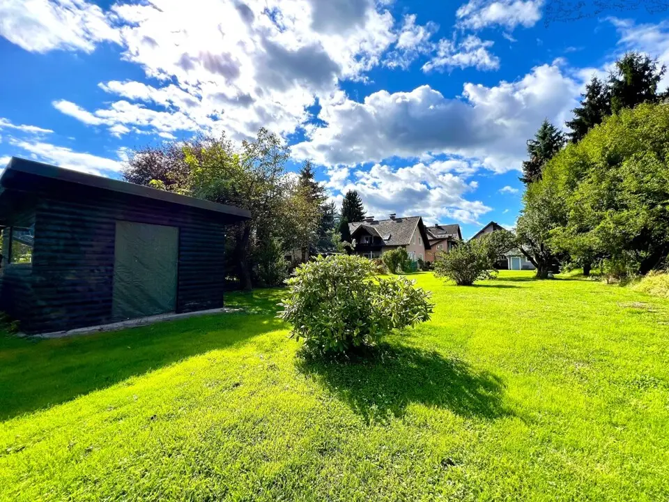 Gartenparadies inklusive Einfamilienhaus und Nebengebäude in Klagenfurt am Wörthersee – Bild 18