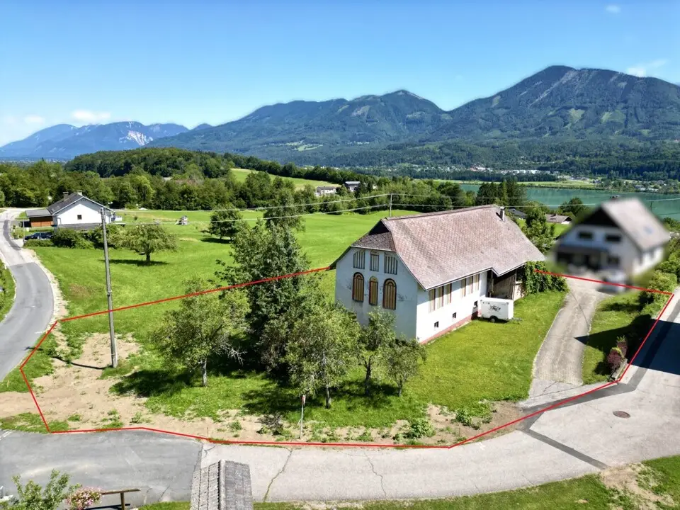 Einzigartige Liegenschaft mit Stallgebäude und traumhaftem Blick auf Stausee & Karawanken – Bild 2